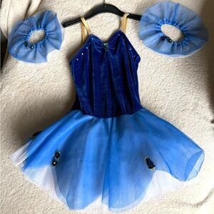 Revolution Dancewear Moonlight Sonata Child Medium-Midnight Blue Ballet Costume